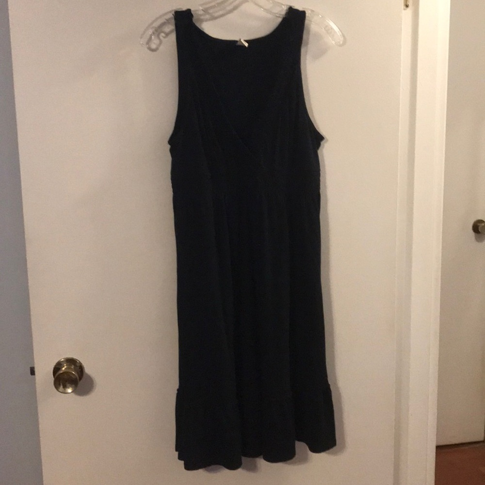 Old Navy black cotton/modal sundress